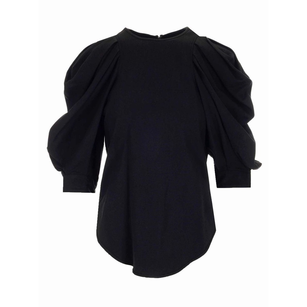 ISABEL MARANT Surya blouse in black EUC MSRP $805 EU 34 or XS